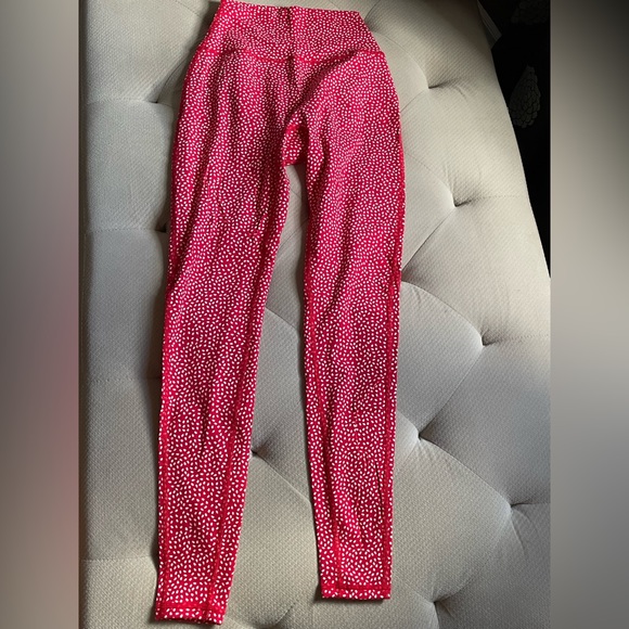 BuffBunny Legacy Leggings Red Bossy Print - Picture 3 of 5